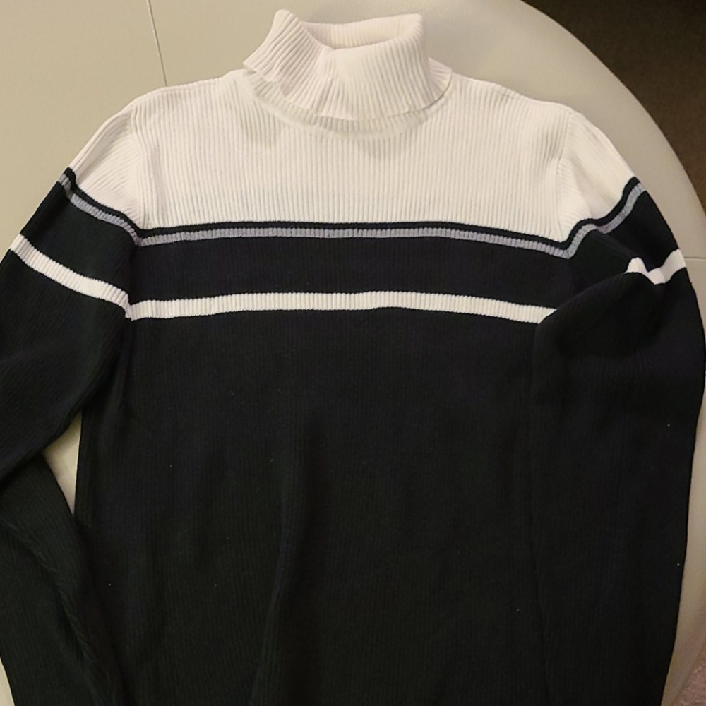 Worthington Sweaters (2), Black and Ivory. - Picture 4 of 9